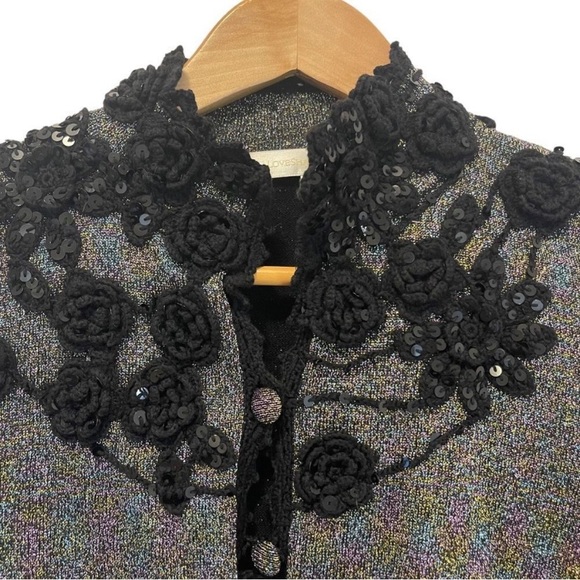 Loveshack fancy Melon cropped cardigan rare - Picture 3 of 5